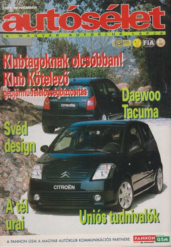 Kováts László - Autósélet 2003. november [antikvár]