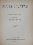 Lintelo Gyula S. J. - Ima és hivatás [antikvár]