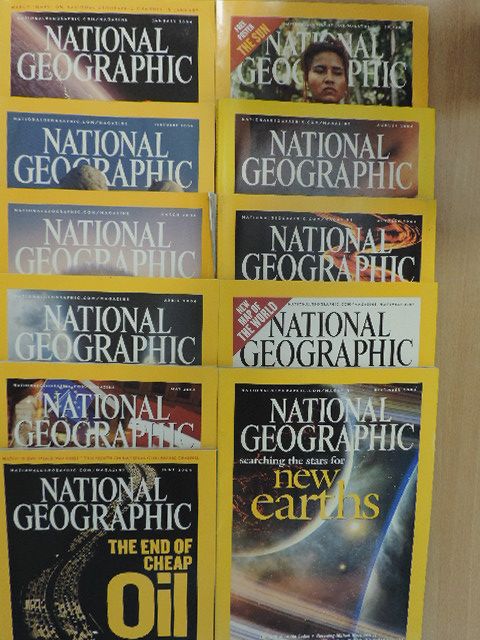 Harald Meller - National Geographic 2004. (nem teljes évfolyam) [antikvár]