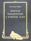 Keresztyén Balázs - Irodalmi barangolások a Kárpátok alján (dedikált példány) [antikvár]