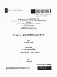 Dereskey Anna - Utazási irodai menedzsment [antikvár]