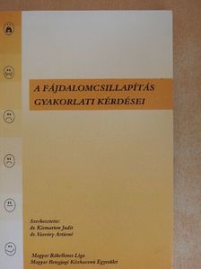 Dr. Bonyhády Elemér - A fájdalomcsillapítás gyakorlati kérdései [antikvár]