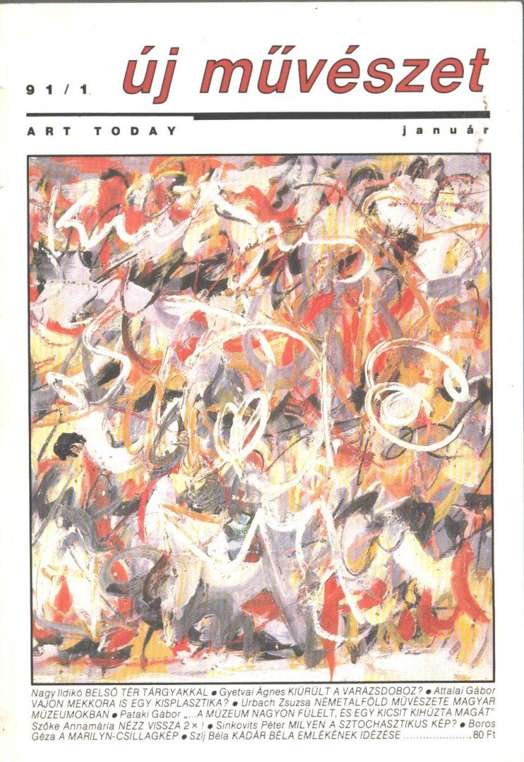 SINKOVITS PÉTER - Új művészet 91/1 [antikvár]