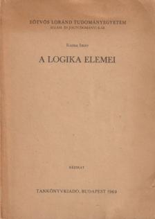 Ruzsa Imre - A logika elemei [antikvár]