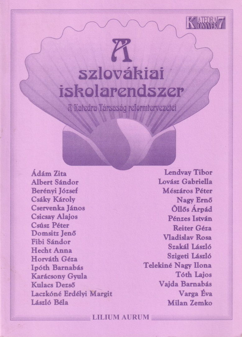 HODOSSY GYULA - A szlovákiai iskolarendszer [antikvár]