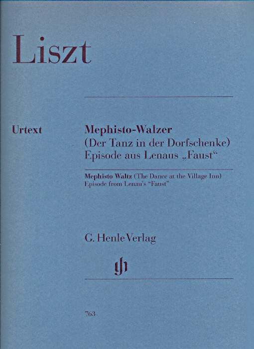 LISZT - MEPHISTO-WALZER, EPISODE AUS LENAUS "FAUST" FÜR KLAVIER URTEXT (GILBERGER / GERTSCH)