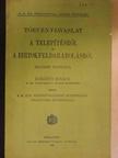 Darányi Ignácz - Törvényjavaslat a telepítésről és a birtokfeldarabolásról [antikvár]