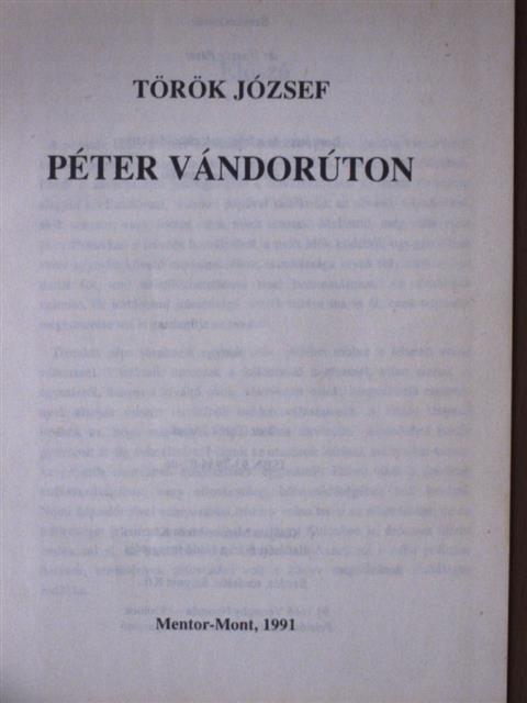 Török József - Péter vándorúton [antikvár]