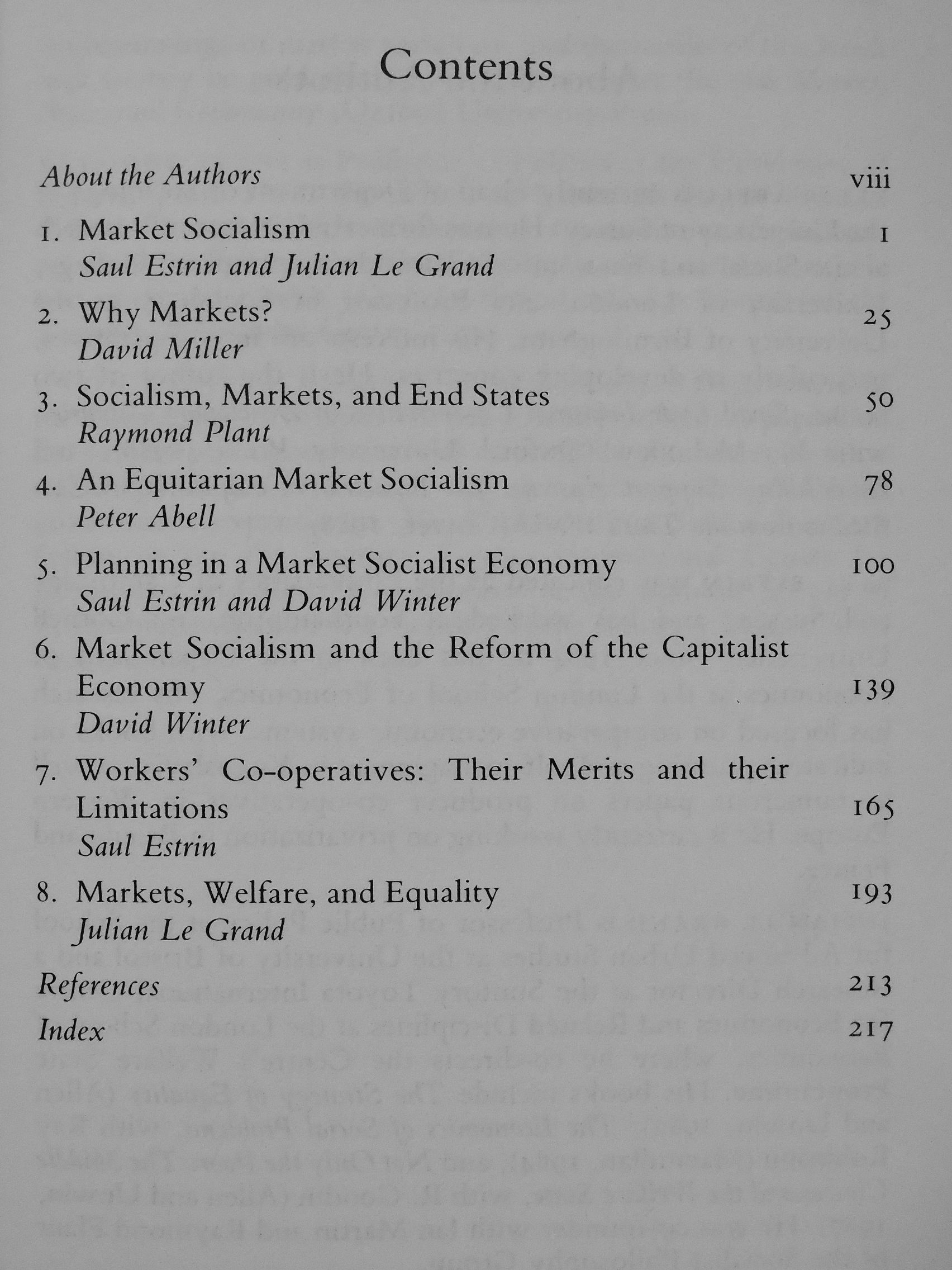David Miller - Market Socialism [antikvár]