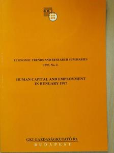 Human Capital and Employment in Hungary 1997 [antikvár]