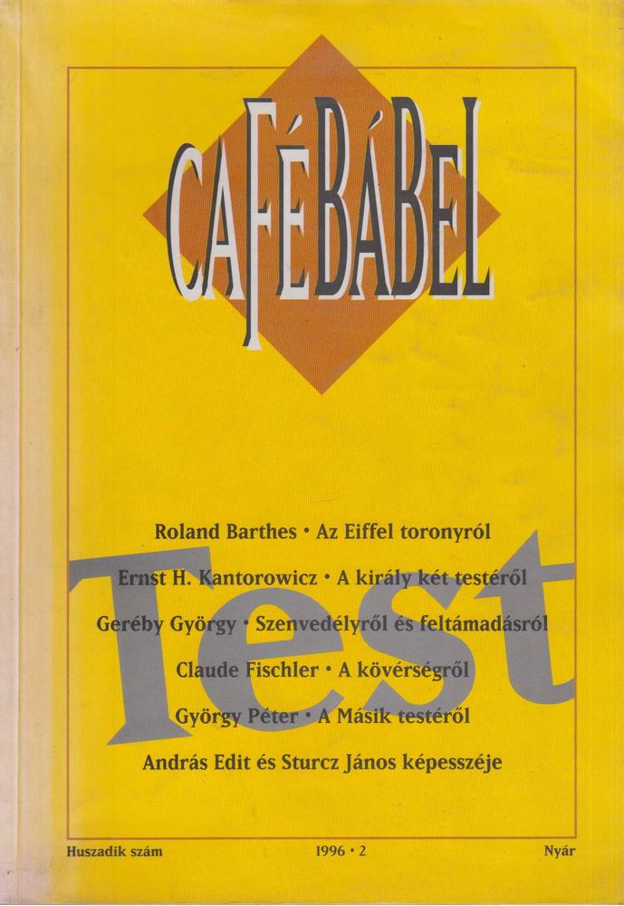 Braun Róbert - Café Bábel 1996/2 [antikvár]