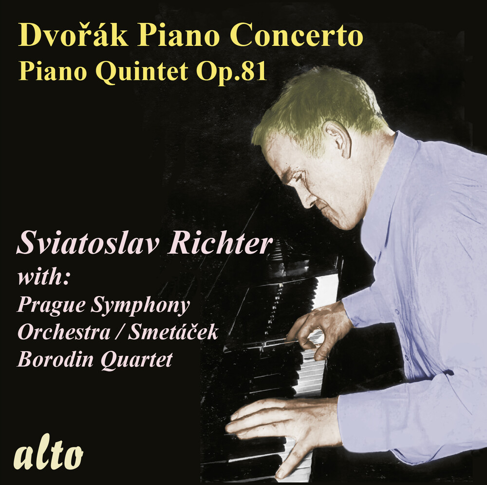 DVORAK - PIANO CONCERTO & PIANO QUINTET CD SVIATOSLAV RICHTER