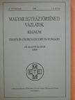 Glück Jenő - Magyar Egyháztörténeti Vázlatok 1998/1-2. [antikvár]