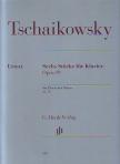CSAJKOVSZKIJ ( TSCHAIKOWSKY) - SECHS STÜCKE FÜR KLAVIER OP.19 URTEXT (VAJDMAN / SCHILDE)