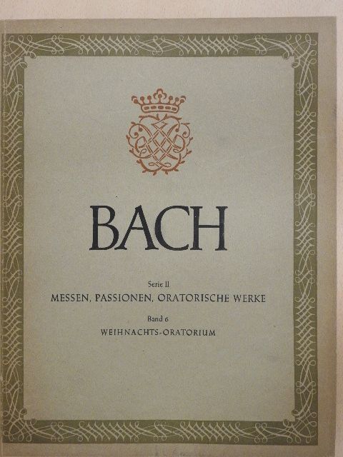 Johann Sebastian Bach - Weihnachts-Oratorium [antikvár]