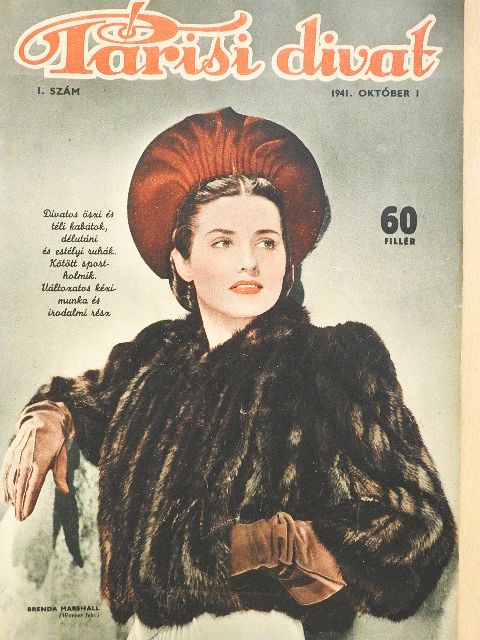 Tamás Tihamér - Párisi divat 1941. október 1. [antikvár]