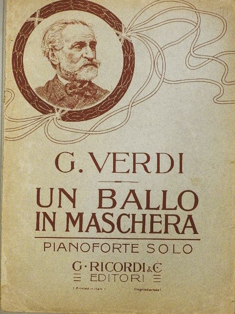 Giuseppe Verdi - Un Ballo in maschera [antikvár]