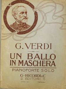 Giuseppe Verdi - Un Ballo in maschera [antikvár]