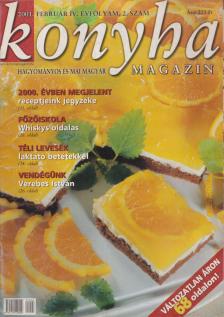PÁKOZDI JUDIT - Konyha magazin 2001. február [antikvár]