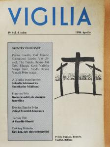 Balázs Pál - Vigilia 1984. április [antikvár]