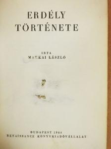 Makkai László - Erdély története [antikvár]