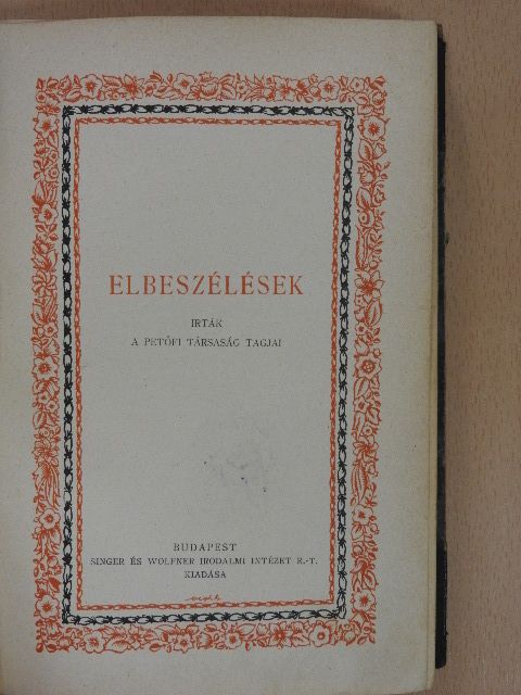 Ambrus Zoltán - Elbeszélések [antikvár]