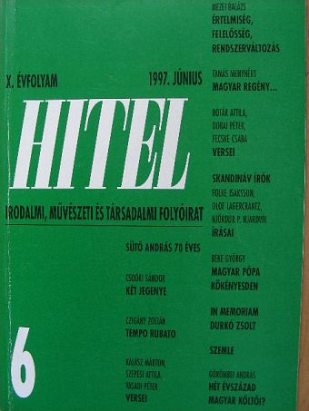 Ablonczy László - Hitel 1997. június [antikvár]