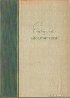 Eminescu - Eminescu válogatott versei [antikvár]