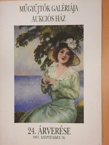 Műgyűjtők Galériája Aukciós Ház 24. árverése [antikvár]