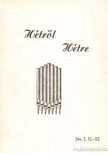 TAKÁCS JÁNOS - Hétről Hétre [antikvár]