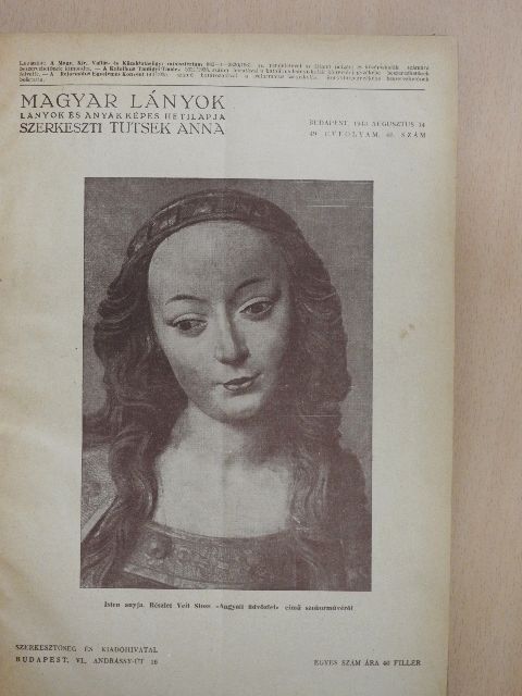 Altay Margit - Magyar Lányok 1943-1944. (nem teljes évfolyam) [antikvár]