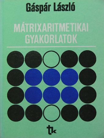 Dr. Gáspár László - Mátrixaritmetikai gyakorlatok [antikvár]