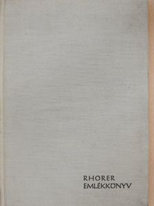 Rhorer László - Rhorer emlékkönyv [antikvár]
