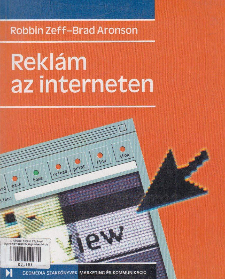 Zeff, Robbin, Aronson, Brad - Reklám az interneten [antikvár]