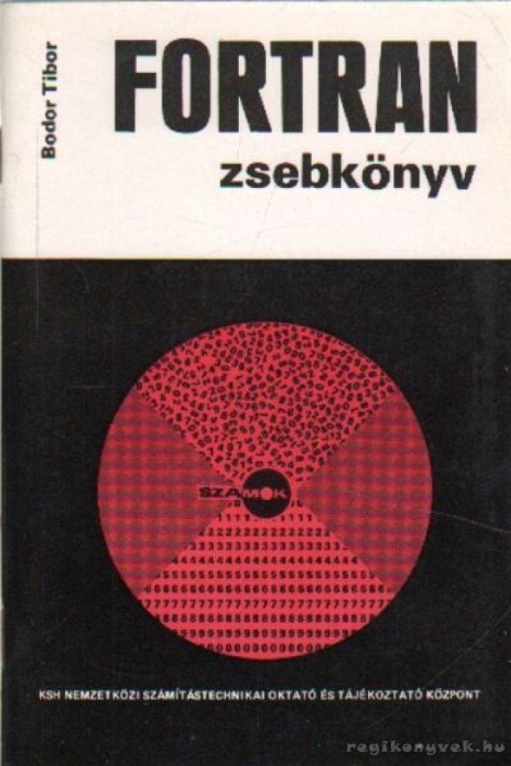 Bodor Tibor - Fortran zsebkönyv [antikvár]
