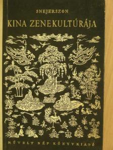 Hidvégi István - Kina zenekultúrája [antikvár]