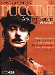 Puccini - CANTOLOPERA: PUCCINI ARIE PER SOPRANO PER CANTO E PIANO CD