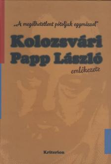 Kolozsvári Papp László emlékezete