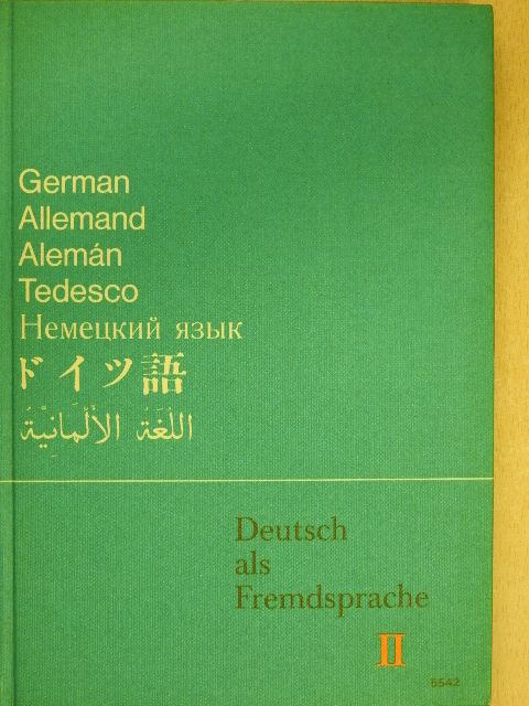 Friedrich Schmöe - Deutsch als Fremdsprache II. [antikvár]