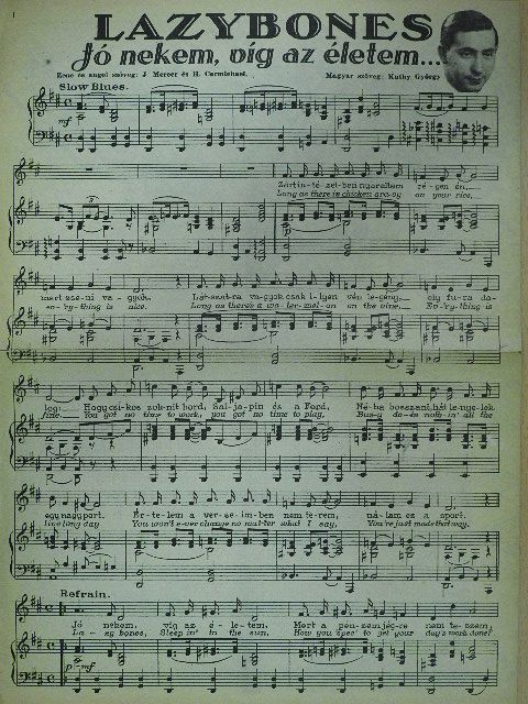 H. Carmichael - Lazybones - Jó nekem, víg az életem... [antikvár]