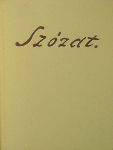 Egressy Béni - Szózat [antikvár]