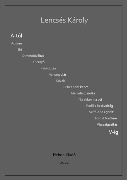 Lencsés Károly - A-tól V-ig [eKönyv: epub, mobi]