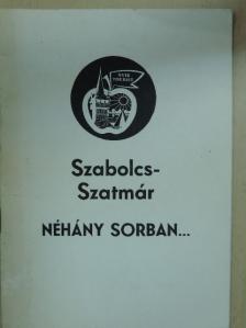 Szabolcs-Szatmár néhány sorban... [antikvár]