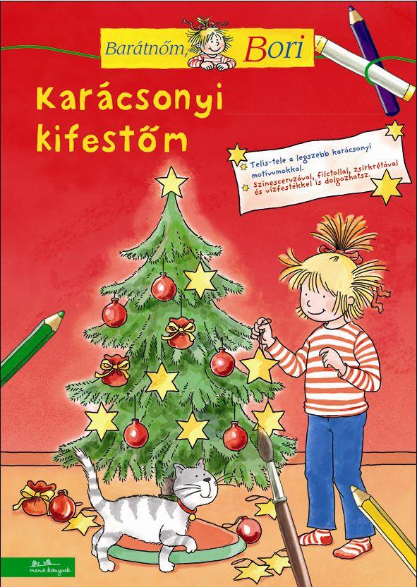 Uli Velte - Barátnőm, Bori foglalkoztató - Karácsonyi kifestőm