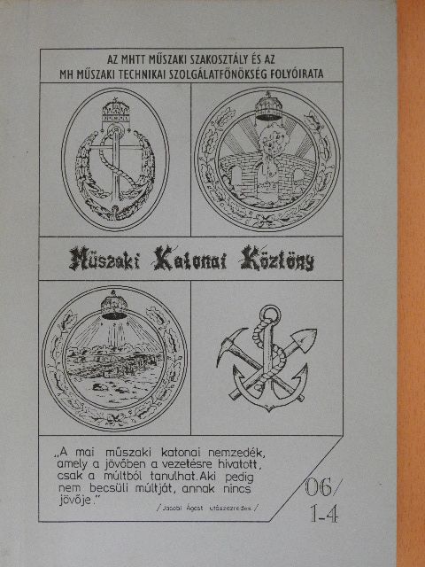 Dr. Földesi János - Műszaki Katonai Közlöny 2006/1-4. [antikvár]