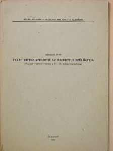 Berlász Jenő - Pavao Ritter-Vitezovic az illirizmus szülőatyja (dedikált példány) [antikvár]