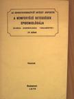Dr. Angeli István - A nemfertőző betegségek epidemiológiája IV. [antikvár]