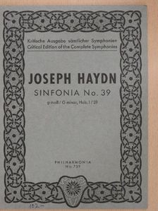 Joseph Haydn - Sinfonia No. 39 [antikvár]