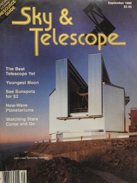 Carolyn Collins Petersen - Sky & Telescope September 1989 [antikvár]