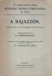Vaszilievits Emil - A bajazzók [antikvár]